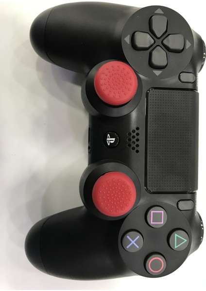 Avenger Ps4 Analog Koruyucu Lastik 4 Lü Set (Kırmızı)