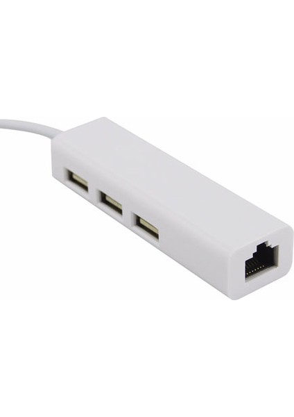 Oem Type-C USB 3.1 To Ethernet Lan Adaptör + 3 Port USB 2.0 HUB