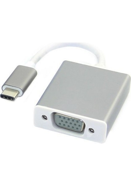 Type c usb 3.1 to 15 pin VGA çevirici kablo