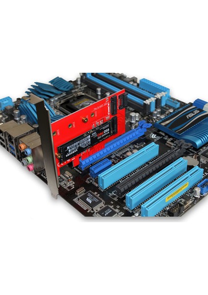 PCIE PCI express X4 M NGFF M.2 + B NVME M.2 Uzatma Kartı modelleri