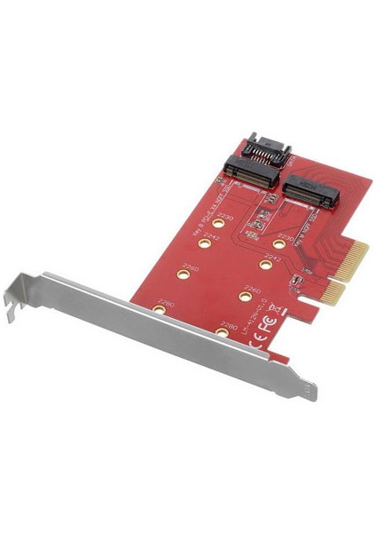 PCIE PCI express X4 M NGFF M.2 + B NVME M.2 Uzatma Kartı fırsatları