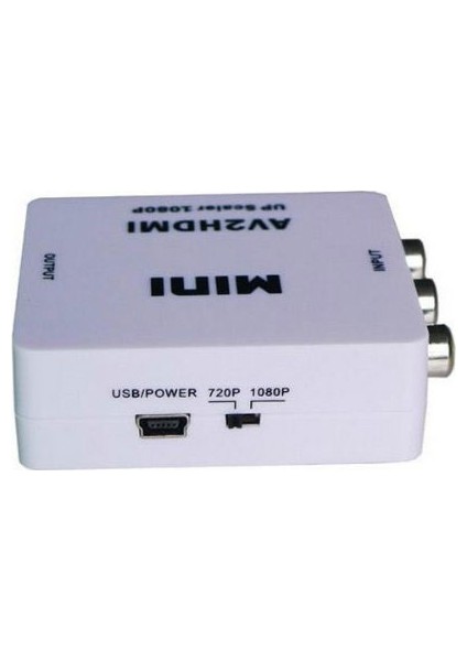 Platoon PLH-116 Rca To HDMI Çevirici Konverter HDMI Video Converter