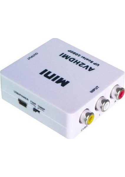 Platoon PLH-116 Rca To HDMI Çevirici Konverter HDMI Video Converter