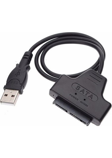 PNH-164 Mikro Sata 7+9 16 Pin 1.8" To USB 2.0 HDD Çevirici Kablo