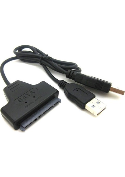 PLS-007 USB 2.0 To Sata 7+15 22 Pin 2, 5" HDD Kablo