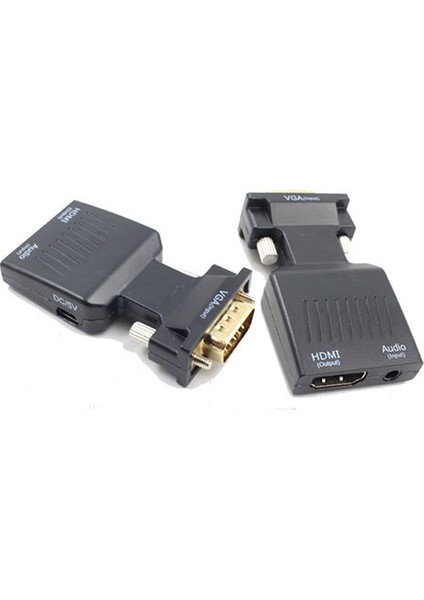 PLH-080 VGA HDMI 1080P Av Dönüştürücü Converter