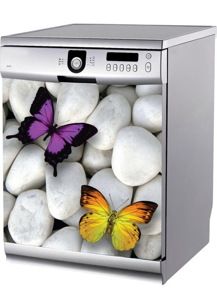 Şirin Kelebekler Bulaşık Makinası Stickerı BS-155