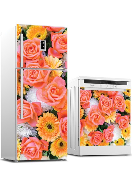 Buzdolabı ve Bulaşık Makinesi Takım Sticker 0017