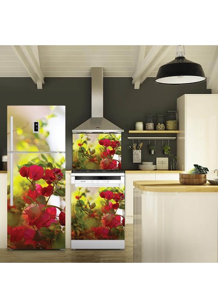 Buzdolabı, Bulaşık Makinesi ve Ocak Arkası Set Yapışkanlı Folyo 0011