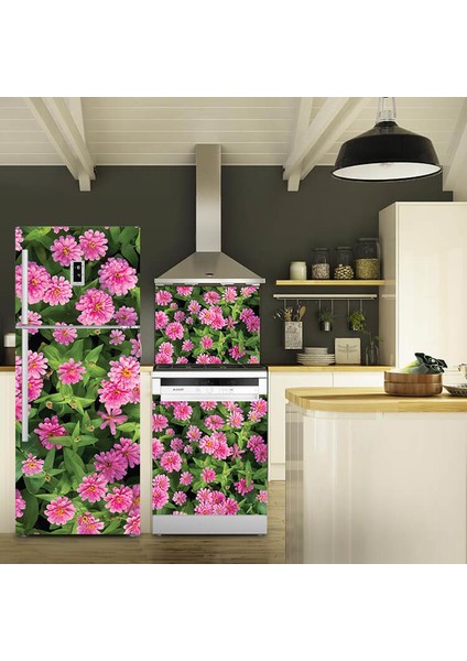 Buzdolabı, Bulaşık Makinesi ve Ocak Arkası Set Yapışkanlı Folyo 0015