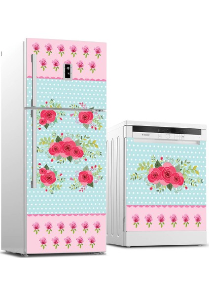 Buzdolabı, Bulaşık Makinesi ve Ocak Arkası Set Yapışkanlı Folyo 0024