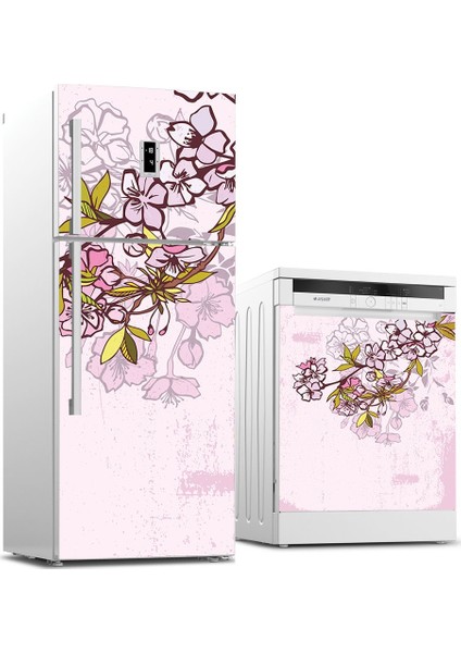 Buzdolabı, Bulaşık Makinesi ve Ocak Arkası Set Yapışkanlı Folyo 0031