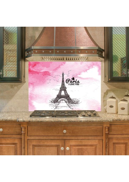 Paris Buzdolabı, Bulaşık Makinesi ve Ocak Arkası Set Yapışkanlı Folyo 0034