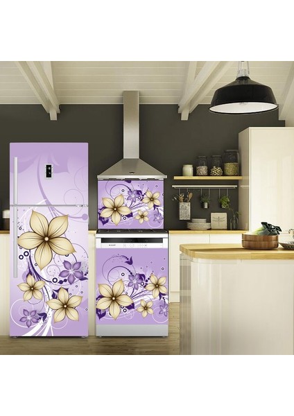 Buzdolabı, Bulaşık Makinesi ve Ocak Arkası Set Yapışkanlı Folyo 0038