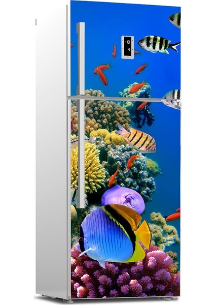 Buzdolabı Kapağı Kaplama Sticker 0161