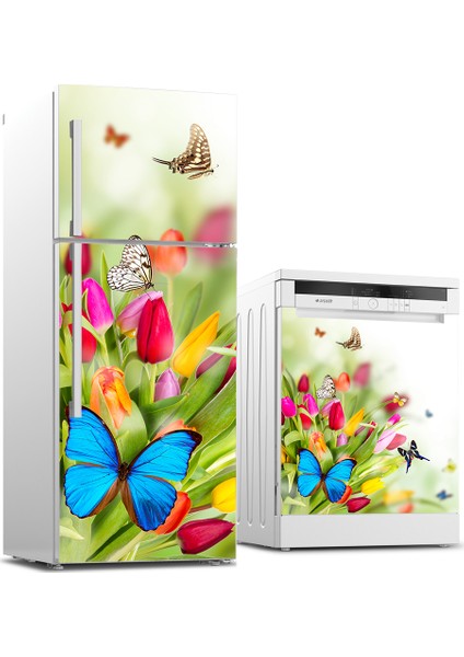 Buzdolabı ve Bulaşık Makinesi Takım Sticker 0093
