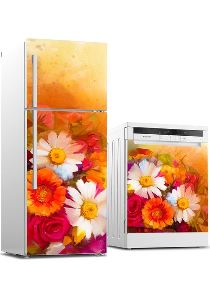 Buzdolabı ve Bulaşık Makinesi Takım Sticker 0111