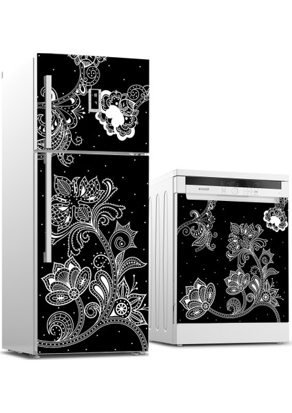 Buzdolabı ve Bulaşık Makinesi Dantel Sticker