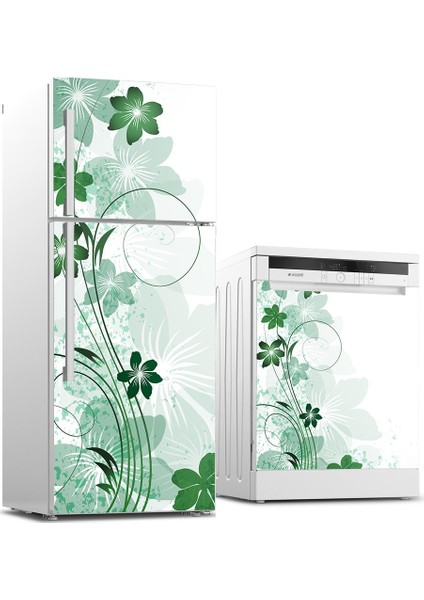 Buzdolabı ve Bulaşık Makinesi Takım Sticker 0153