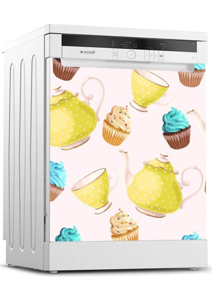 Bulaşık Makinesi Kapak Sticker 0067