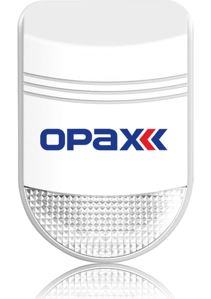 Opax Bgr-10 Kablolu 48 Led Kırmızı / Mavi / Kırmızı + Mavi Harici Alarm Sireni