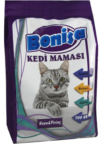 700 gr Kedi Maması Kuzu&Prinç