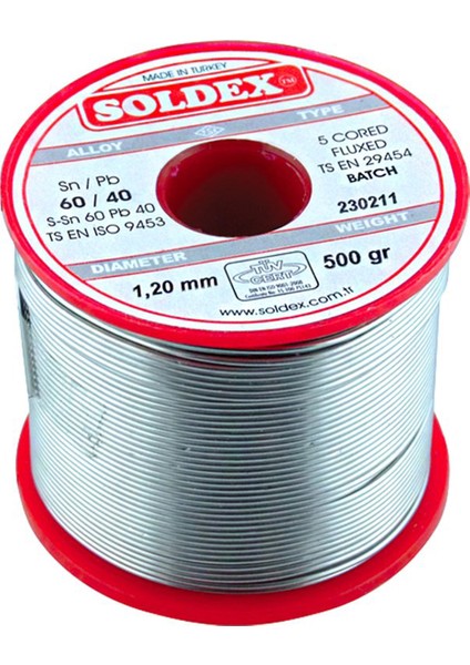 1.2Mm Lehim Teli 500Gr