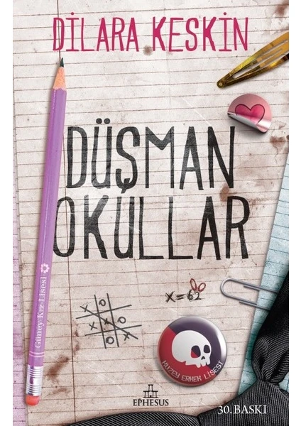 Düşman Okullar (Karton Kapak) - Dilara Keskin