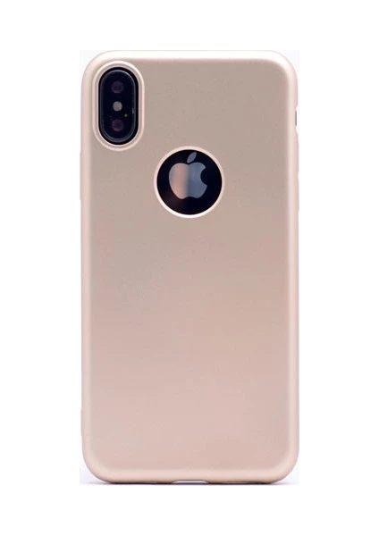 Apple iPhone X Kılıf Ultra İnce Mat Silikon + Cam Ekran Koruyucu