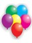 Karışık Renkli Orta Boy Balon 100 Lü Paket 1