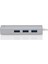 DA-70255 3 Port USB 3.0 Type C Hub With Gigabit Ethernet 2