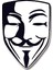 Areksan Guy Fawkes Sticker 10 cm 1