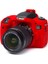 Canon 760D Silikon Kılıf ECC760DR (Kırmızı) 2