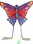 Mfk 160 Statik Uçurtma Kırmızı / Mavi 1