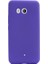 HTC U11 Premier Silikon Kılıf Mat Kılıf Nano Glass Ekran Koruyucu Mor 1