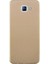 Samsung Galaxy A8 2016 Premier Silikon Kılıf Nano Glass Gold 1