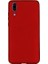 Huawei P20 Kılıf Premier Silikon Arka Kapak Kırmızı 1