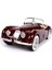 Burago 1/24 Ölçek 1951 Jaguar XK 120 Roadster Klasik Model Araba - Kırmızı 1