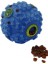 pet Kabartmalı Kemik Ve Pati Desenli Sesli Öten Top 7 Cm Mavi 1