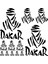 Sticker Master Dakar Sponsor Set Sticker Oto Motor Pc Etiket 1