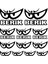 Sticker Master Berik Sponsor Set Sticker Oto Motor Pc Etiket 1