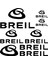 Sticker Master Breil Sponsor Set Sticker Oto Motor Pc Etiket 1