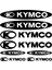 Sticker Master Kymco Sponsor Set Sticker Oto Motor Pc Etiket 1