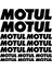 Sticker Master Motul Sponsor Set Sticker 2 Oto Motor Pc Etiket 1