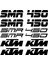 Sticker Master Ktm 450 Smr Sticker Set Oto Motor Pc Etiket 1