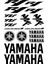 Sticker Master Yamaha R1 Yzf Sticker Set 1 Oto Motor Pc Etiket 1
