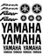 Sticker Master Yamaha Fazer Sticker Set 2 Oto Motor Pc Etiket 1