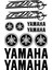 Sticker Master Yamaha FJR 1300 Sticker Set Oto Motor Pc Etiket 1