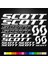 Sticker Master Scott Bisiklet Sticker Set Etiket Oto Motor Pc Etiket 1