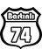 Sticker Master Bartınlı 74 Sticker Oto Motor Pc Etiket 1